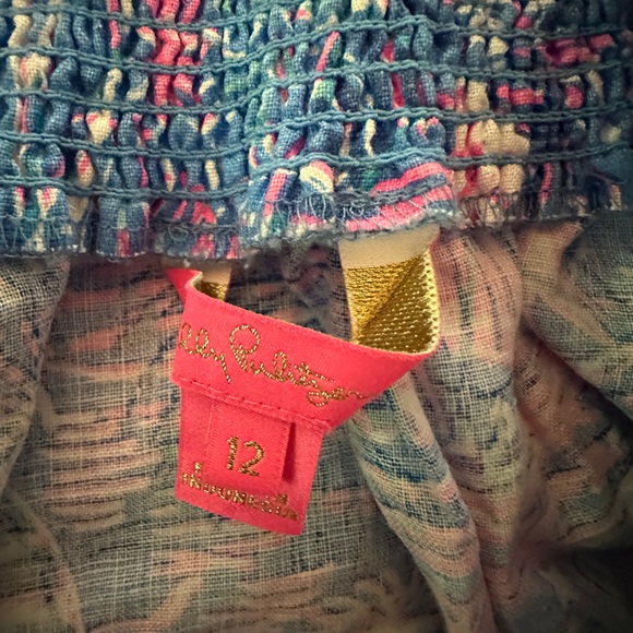 Lilly Pulitzer Pink and Blue Sailboat Blouse - Picture 3 of 4